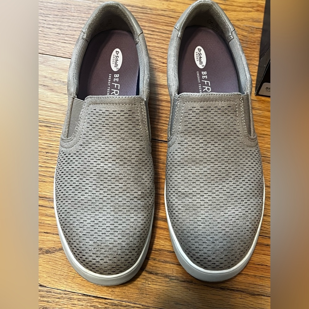 Dr. Scholl's Madison Women's Taupe Slip-On Shoes